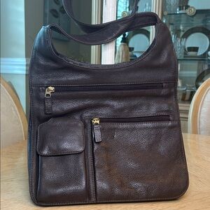 JP Ourse & Cie Traveler Leather Crossbody